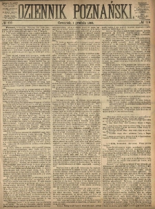 Dziennik Poznański 1864.12.01 R.6 nr276