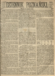 Dziennik Poznański 1865.01.10 R.7 nr7