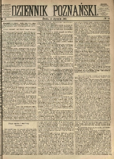 Dziennik Poznański 1865.01.18 R.7 nr14