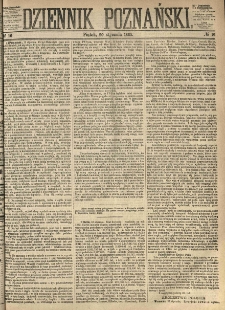 Dziennik Poznański 1865.01.20 R.7 nr16