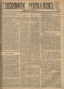 Dziennik Poznański 1865.03.29 R.7 nr72