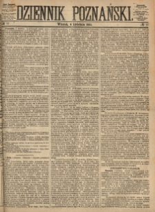 Dziennik Poznański 1865.04.04 R.7 nr77