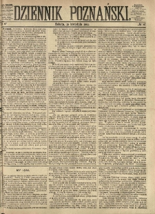 Dziennik Poznański 1865.04.15 R.7 nr87