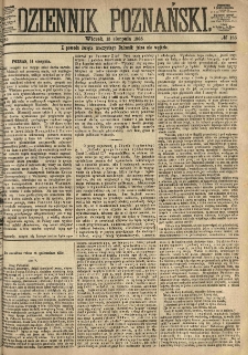 Dziennik Poznański 1865.08.15 R.7 nr185