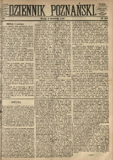 Dziennik Poznański 1865.09.06 R.7 nr203