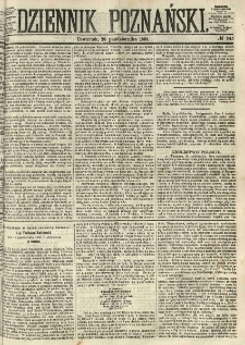 Dziennik Poznański 1865.10.26 R.7 nr245
