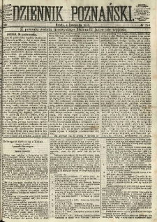 Dziennik Poznański 1865.11.01 R.7 nr250