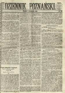 Dziennik Poznański 1865.11.03 R.7 nr251