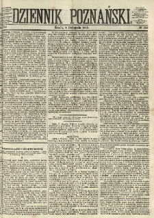 Dziennik Poznański 1865.11.08 R.7 nr255