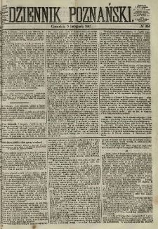 Dziennik Poznański 1865.11.09 R.7 nr256