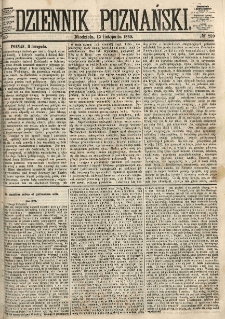 Dziennik Poznański 1865.11.12 R.7 nr259