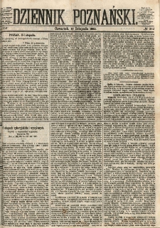 Dziennik Poznański 1865.11.16 R.7 nr262