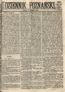 Dziennik Poznański 1865.11.17 R.7 nr263