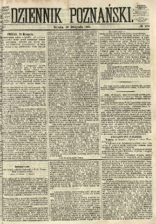 Dziennik Poznański 1865.11.25 R.7 nr270