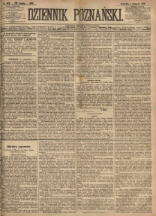 Dziennik Poznański 1866.11.01 R.8 nr249