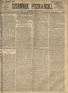 Dziennik Poznański 1866.11.11 R.8 nr257