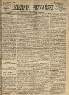 Dziennik Poznański 1866.12.01 R.8 nr274