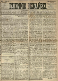 Dziennik Poznański 1868.08.21 R.10 nr191