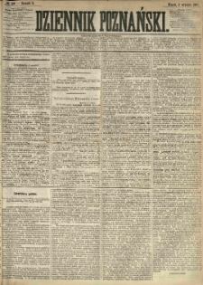 Dziennik Poznański 1868.09.08 R.10 nr206