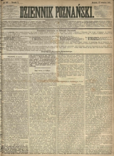 Dziennik Poznański 1868.09.27 R.10 nr222