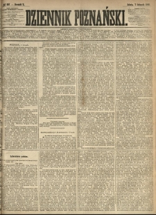 Dziennik Poznański 1868.11.07 R.10 nr257