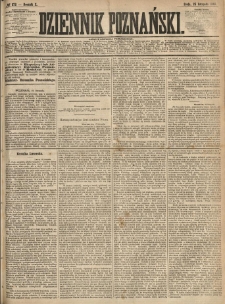 Dziennik Poznański 1868.11.25 R.10 nr272
