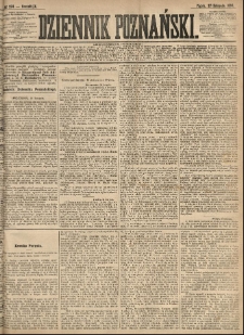 Dziennik Poznański 1868.11.27 R.10 nr274