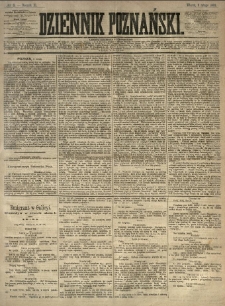 Dziennik Poznański 1869.02.09 R.11 nr31