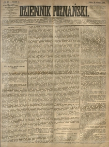 Dziennik Poznański 1869.11.20 R.11 nr266