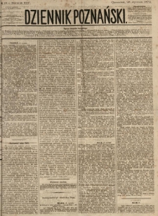 Dziennik Poznański 1872.01.25 R.14 nr19