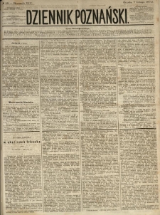 Dziennik Poznański 1872.02.07 R.14 nr29