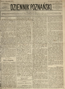 Dziennik Poznański 1872.02.20 R.14 nr40