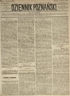 Dziennik Poznański 1872.02.21 R.14 nr41