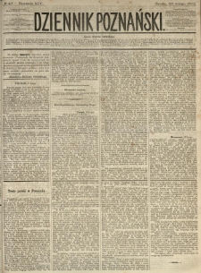 Dziennik Poznański 1872.02.28 R.14 nr47