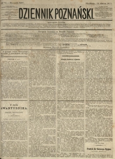 Dziennik Poznański 1872.03.31 R.14 nr74