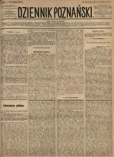 Dziennik Poznański 1872.04.18 R.14 nr88