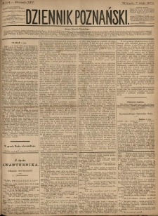 Dziennik Poznański 1872.05.07 R.14 nr104