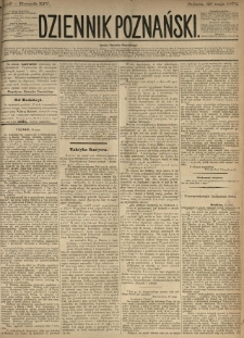 Dziennik Poznański 1872.05.25 R.14 nr117