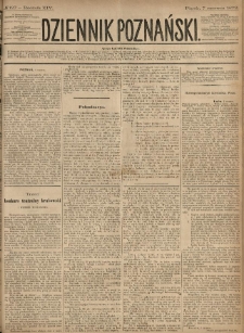 Dziennik Poznański 1872.06.07 R.14 nr127