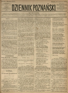 Dziennik Poznański 1872.06.14 R.14 nr133