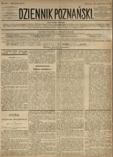 Dziennik Poznański 1872.06.29 R.14 nr146