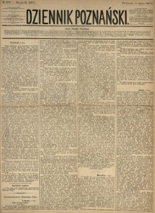Dziennik Poznański 1872.07.09 R.14 nr153
