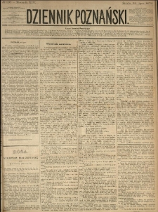 Dziennik Poznański 1872.07.24 R.14 nr166