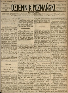 Dziennik Poznański 1872.08.04 R.14 nr176