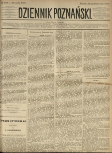 Dziennik Poznański 1872.10.25 R.14 nr245
