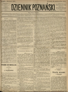 Dziennik Poznański 1872.10.29 R.14 nr248
