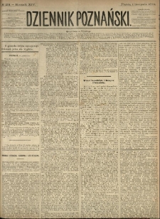 Dziennik Poznański 1872.11.01 R.14 nr251