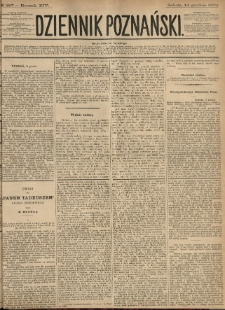 Dziennik Poznański 1872.12.14 R.14 nr287