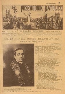 Przewodnik Katolicki. 1914 R.20 nr38