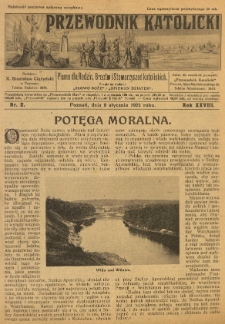 Przewodnik Katolicki. 1922 R.28 nr2